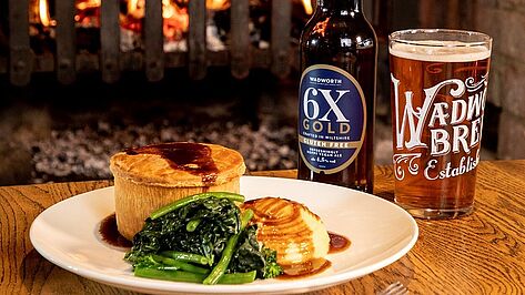 Gluten Free Pie and Mash